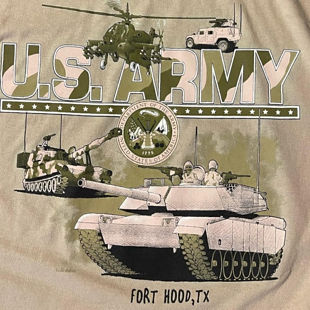 Vintage Army t shirt - Picture 2 of 7
